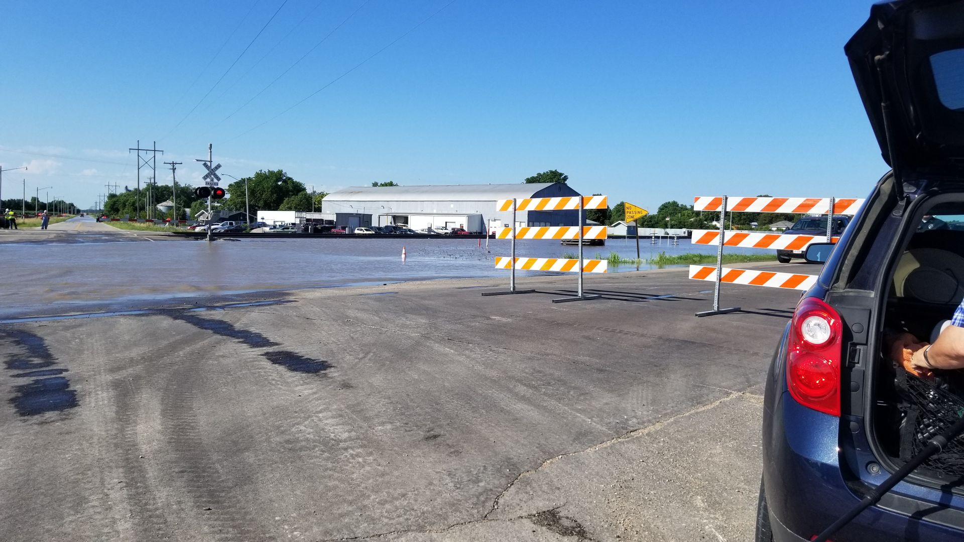 Flooding in Gibbon, Nebraska